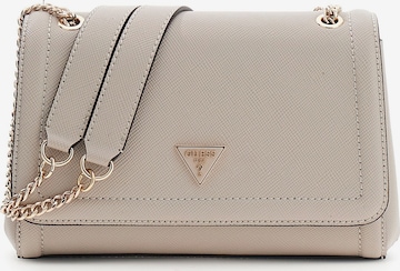 Borsa a spalla 'Noelle II' di GUESS in grigio: frontale