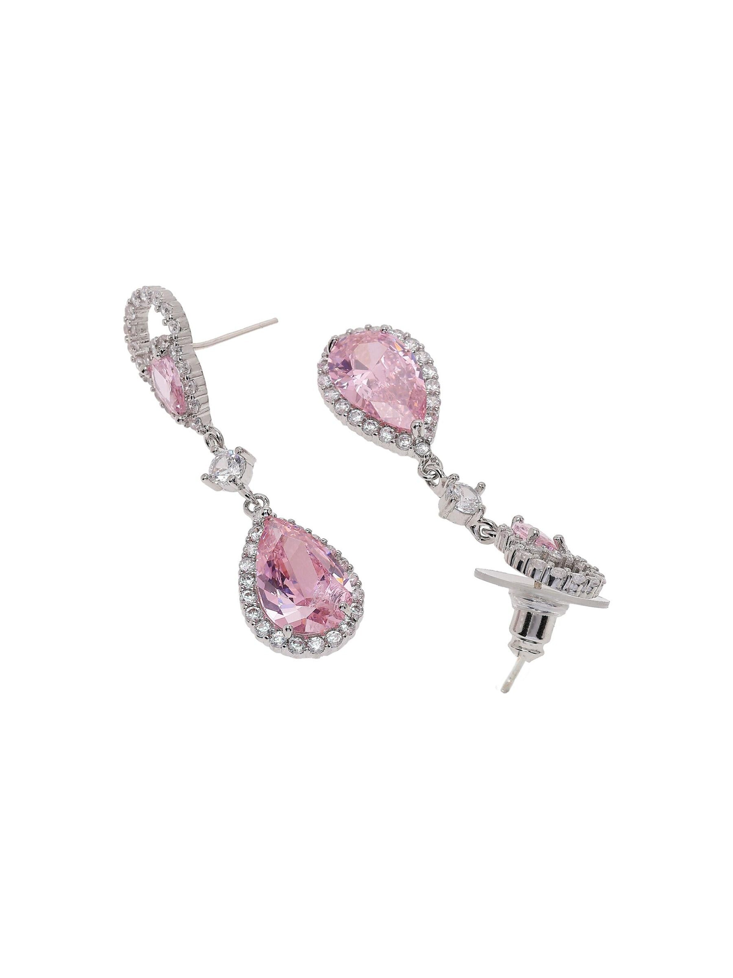 AVANT-GARDE PARIS - Brincos 'Agatana' em rosa