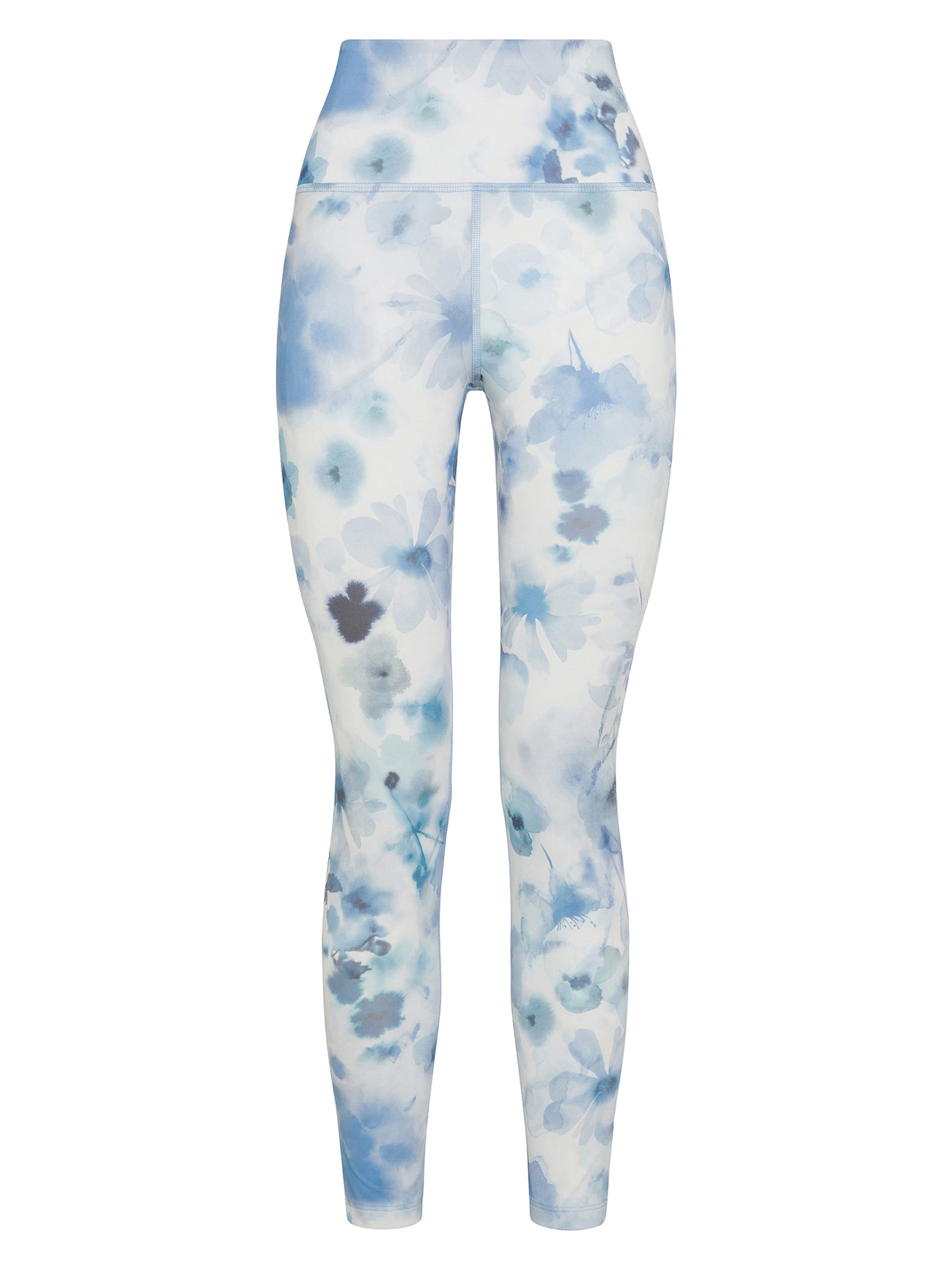 DEHA Skinny Sportbroek in Blauw: voorkant