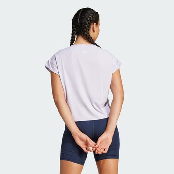 ADIDAS PERFORMANCE Functioneel shirt 'STUDIO' in Lila