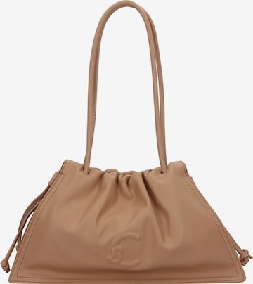 Borsa a sacco 'Dulse' di Coccinelle in marrone: frontale