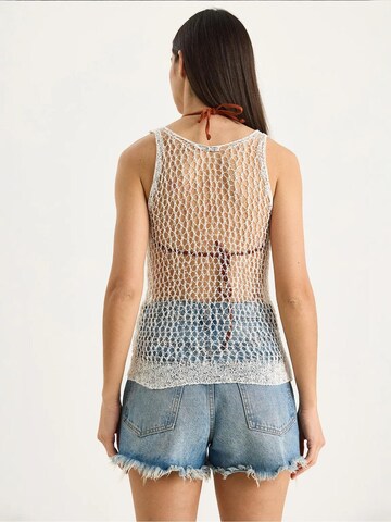 Bianco Lucci - Top de malha em bege