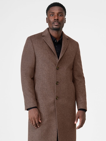 Manteau mi-saison ' Davide ' RICANO en marron : devant