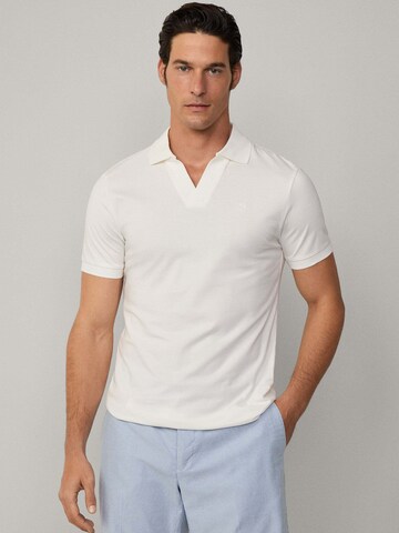 Hackett London Shirt 'Johnny' in Wit: voorkant