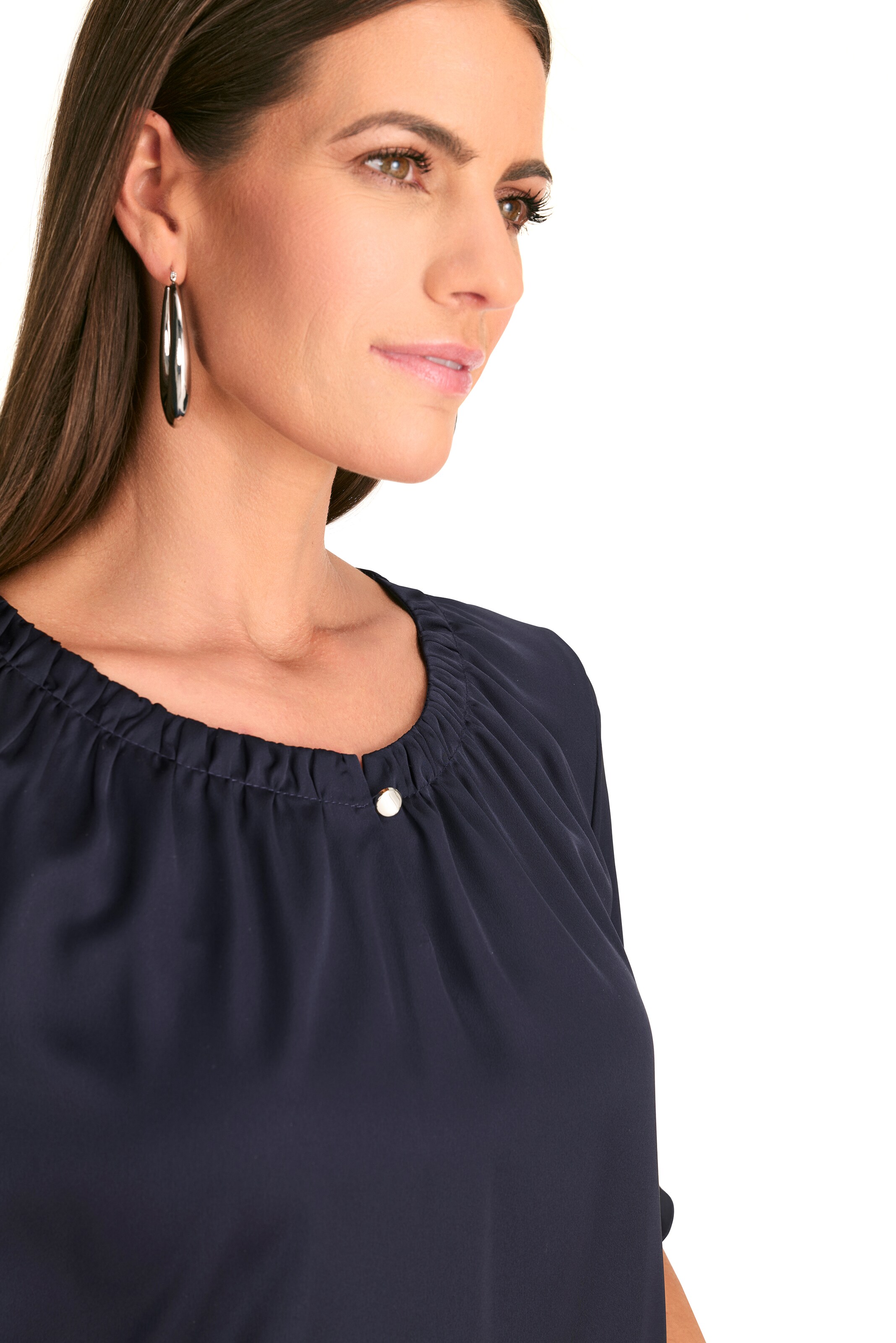 HERMANN LANGE Collection Blouse in Blue