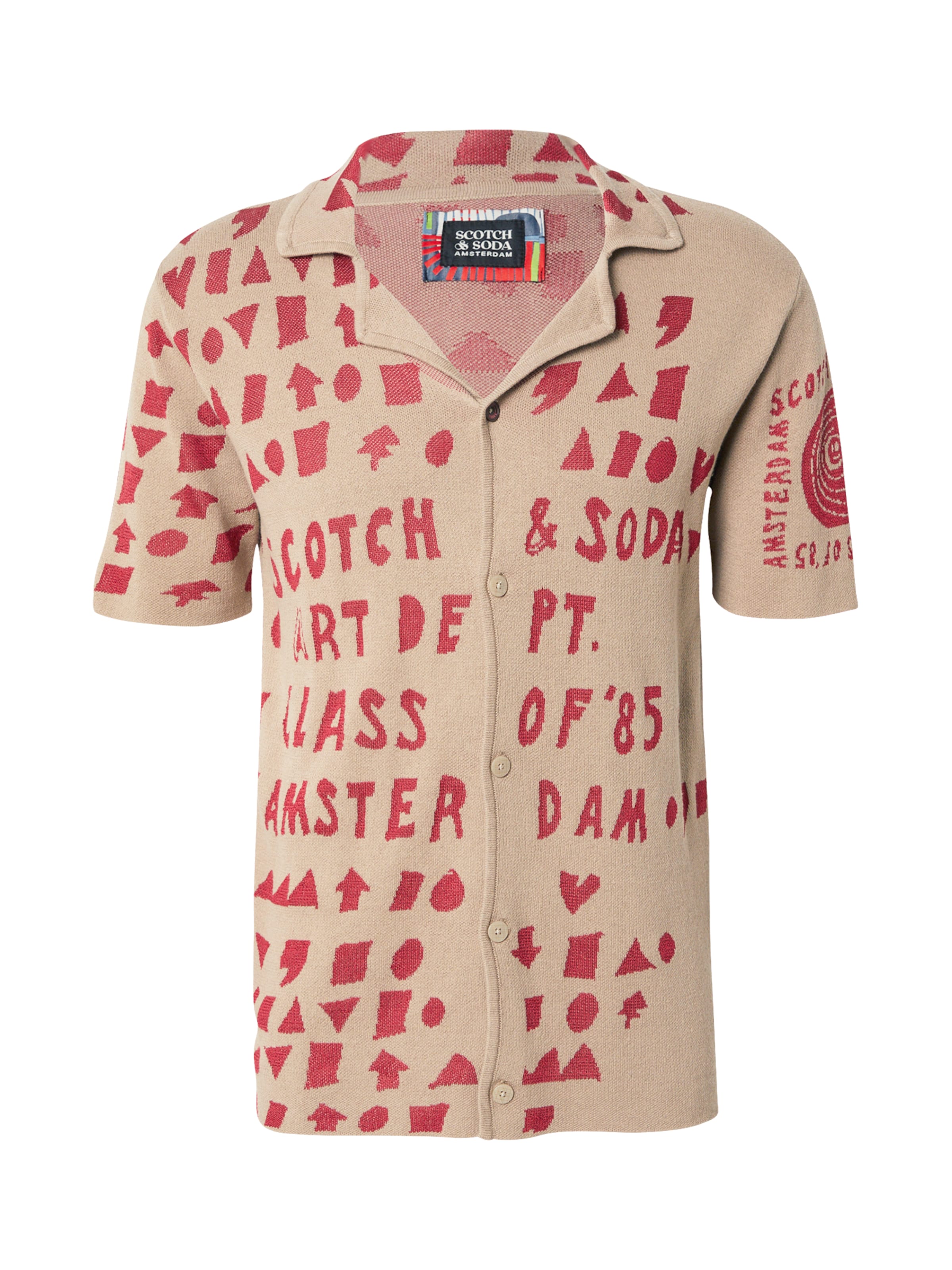 SCOTCH & SODA Kardigán - bézs: elől