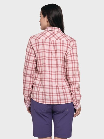 Schöffel Athletic button up shirt ' Hiking Blouse Style Dynkur WMS ' in Pink