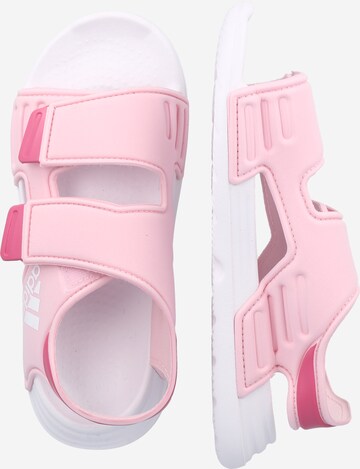 ADIDAS SPORTSWEAR Sandalen 'Altaswim' in Roze