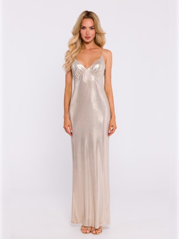 made of emotion - Vestido de noche 'M834' en beige