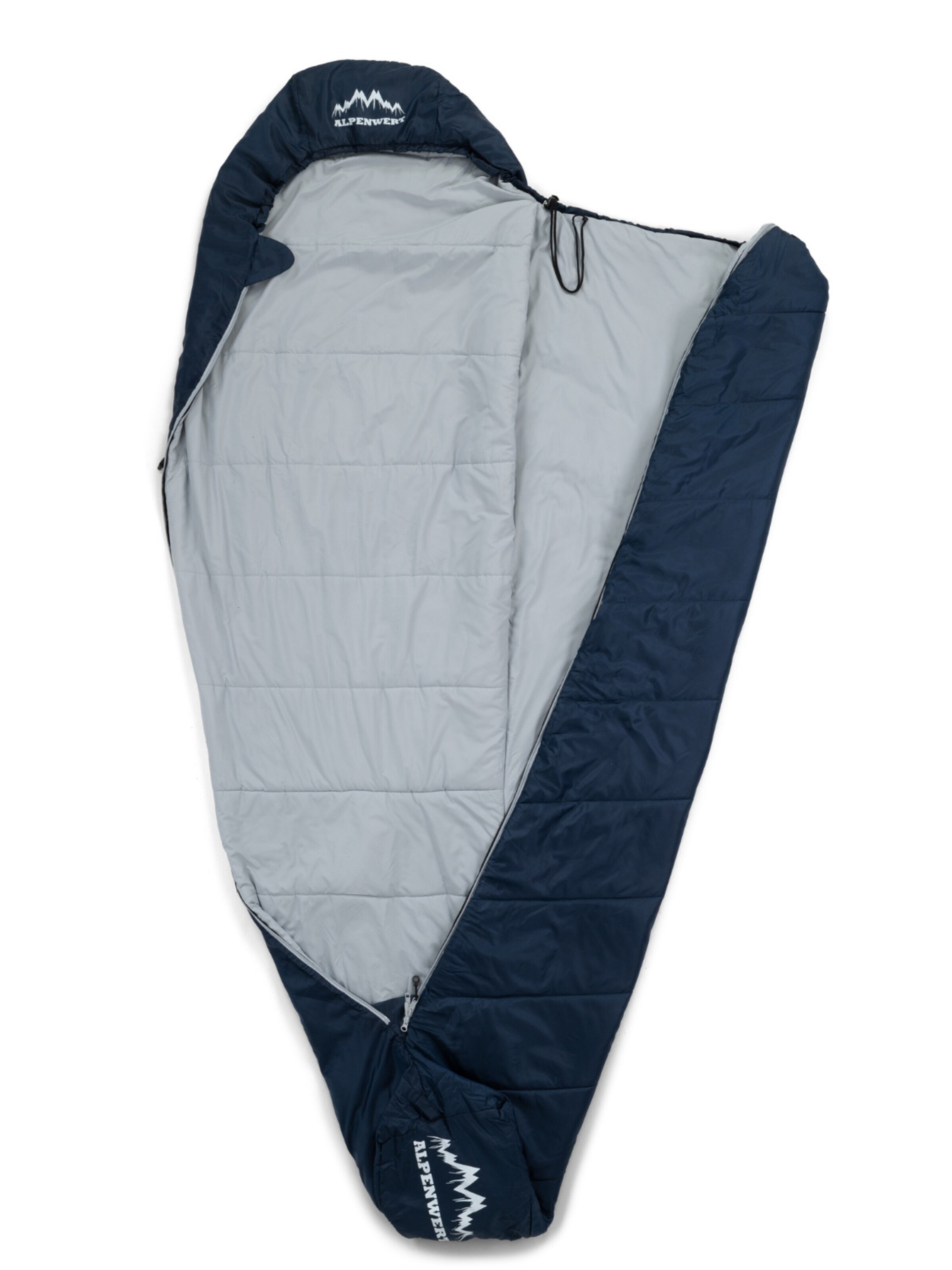 Alpenwert Sleeping Bag 'Schlafsack Sommer' in Blue