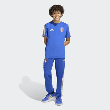 ADIDAS PERFORMANCE Functioneel shirt 'FIGC KIDS TEE' in Blauw