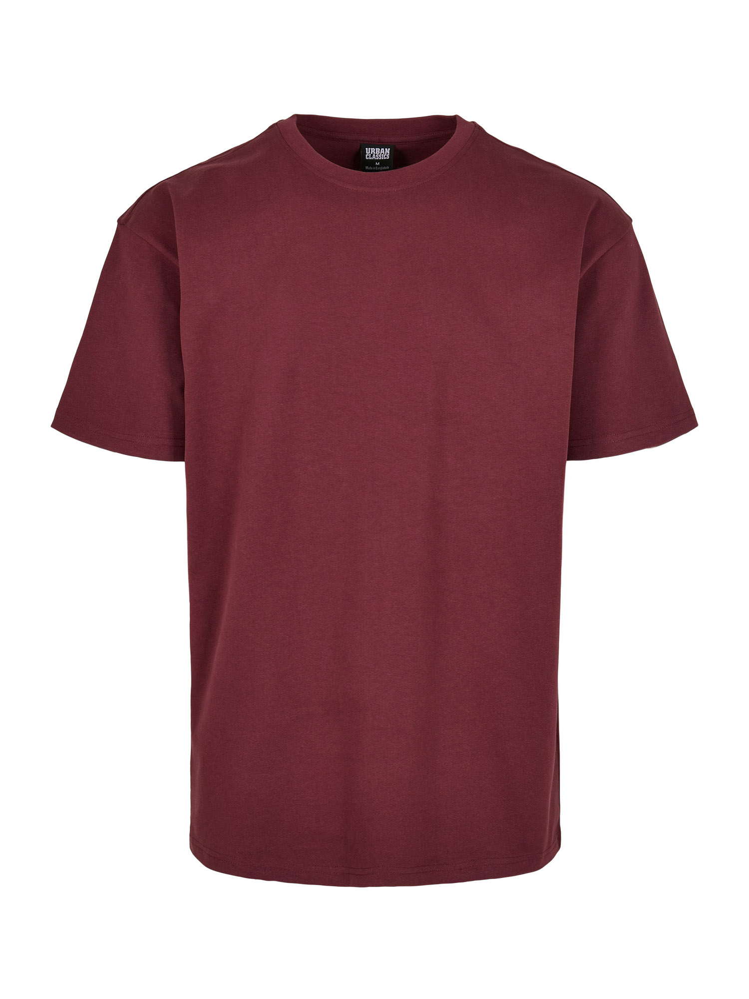 Plus size Odzież Urban Classics Koszulka Heavy w kolorze Jagodam 