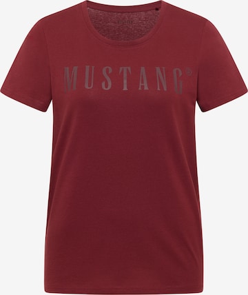MUSTANG Shirt 'Style Alma' in Rot: Vorderseite