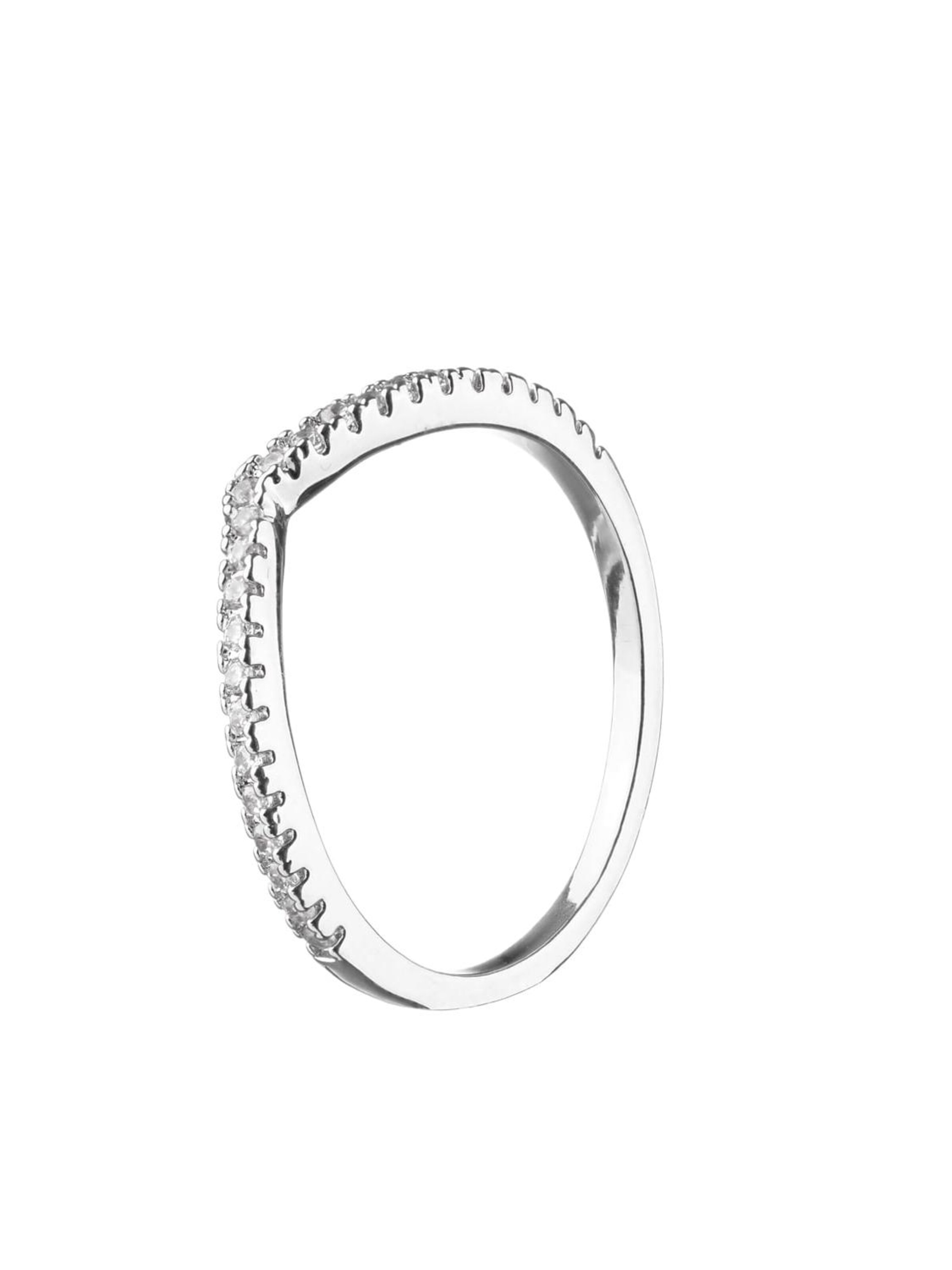 THE GEM STORIES JEWELRY - Anillo 'V Rings Triple Set' en plata