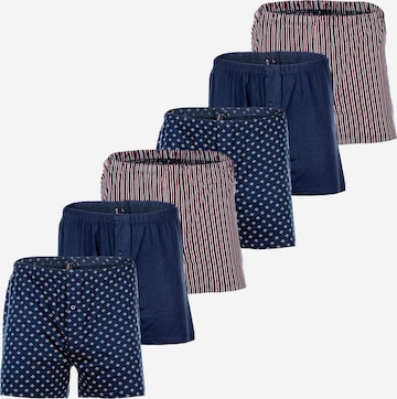 Yourbasics Boxershorts in Blau: Vorderseite