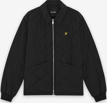 Lyle & Scott Tussenjas in Zwart: voorkant
