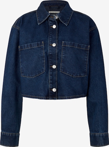 TOM TAILOR DENIM Jacke in Blau: predná strana