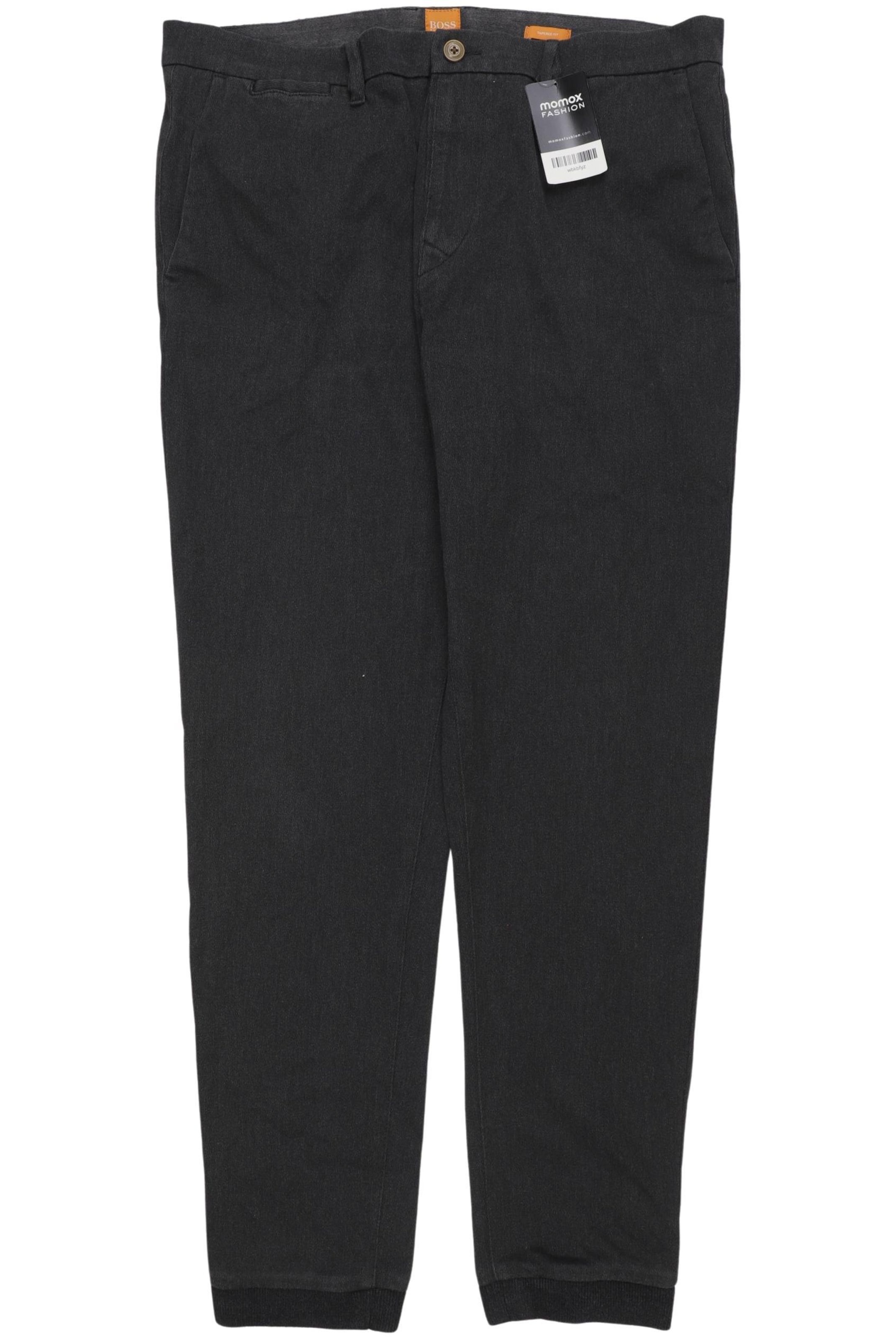 BOSS Orange Pants in 36-38 in Grey: front