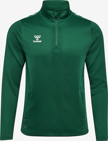 Hummel Athletic Sweatshirt 'CORE XK' in Green: front