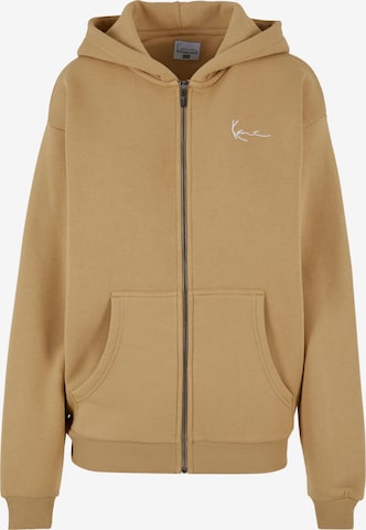 Karl Kani Sweatjacke in Braun: predná strana