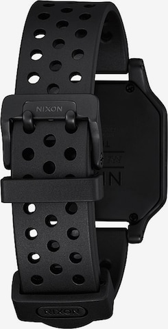 Nixon Digitaluhr 'Heat' in Schwarz