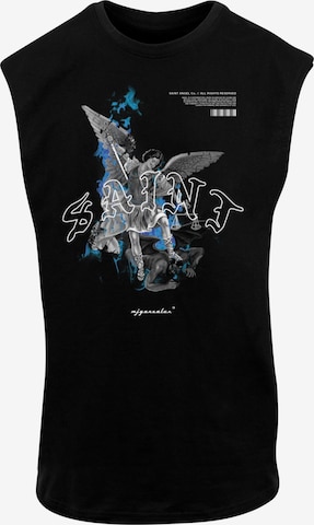 MJ Gonzales Shirt 'Saint V.1' in Black: front