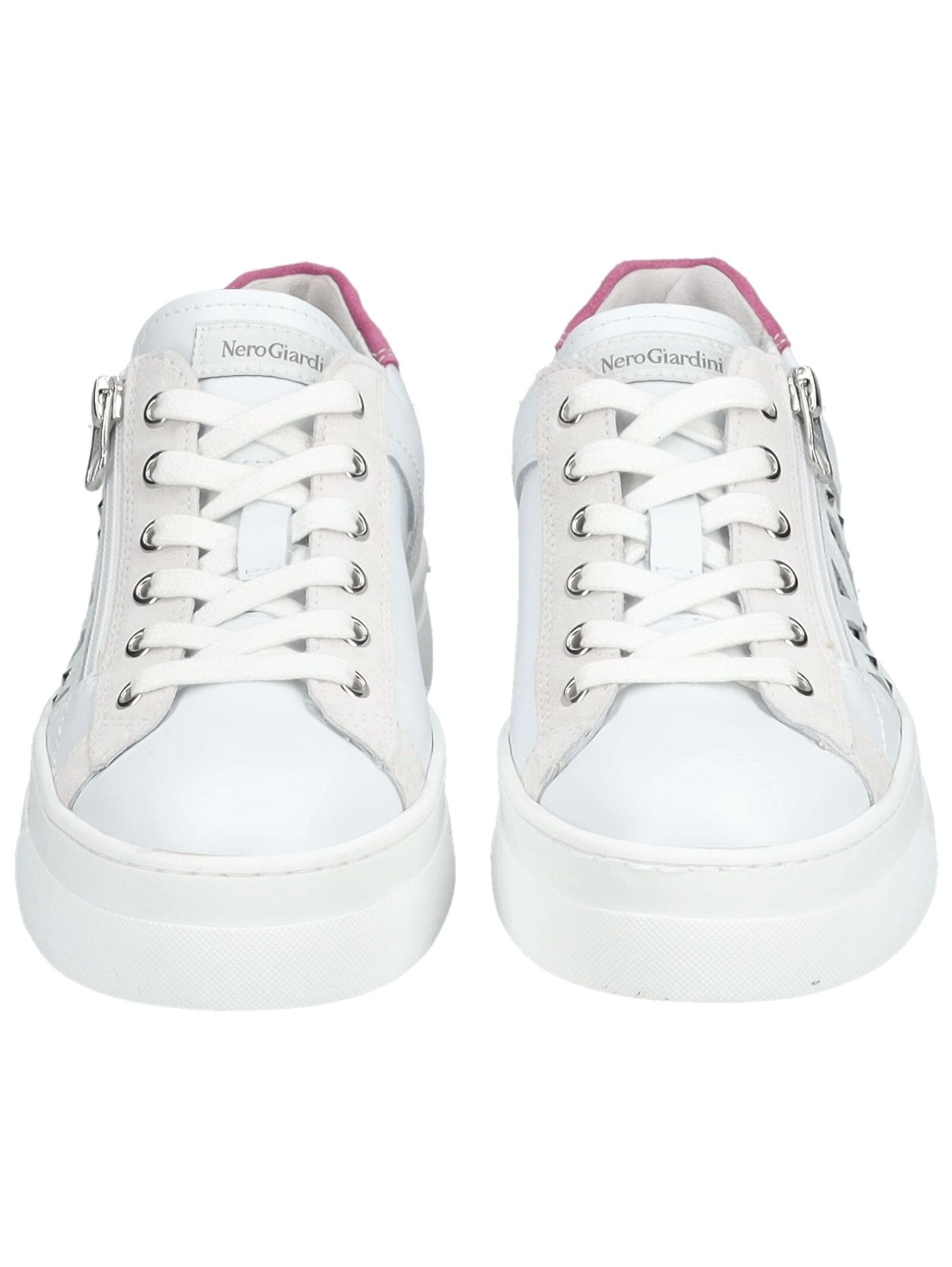 Nero Giardini Platform trainers in White