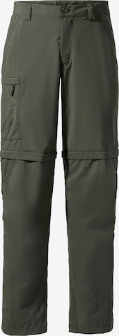 VAUDE Regular Outdoor trousers 'Farley' in Green: front