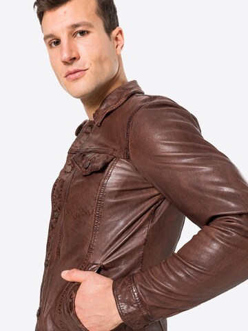 FREAKY NATION Between-Season Jacket 'Derk' in Brown