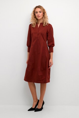 Robe-chemise 'Antoinett' CULTURE en marron