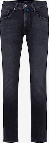 PIERRE CARDIN Slimfit Jeans 'Antibes' in Zwart: voorkant