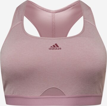 ADIDAS SPORTSWEAR Bustier Sport-BH in Lila: predná strana