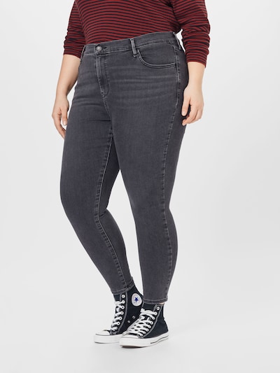 Levi's® Plus Jeans in grey denim, Modelansicht