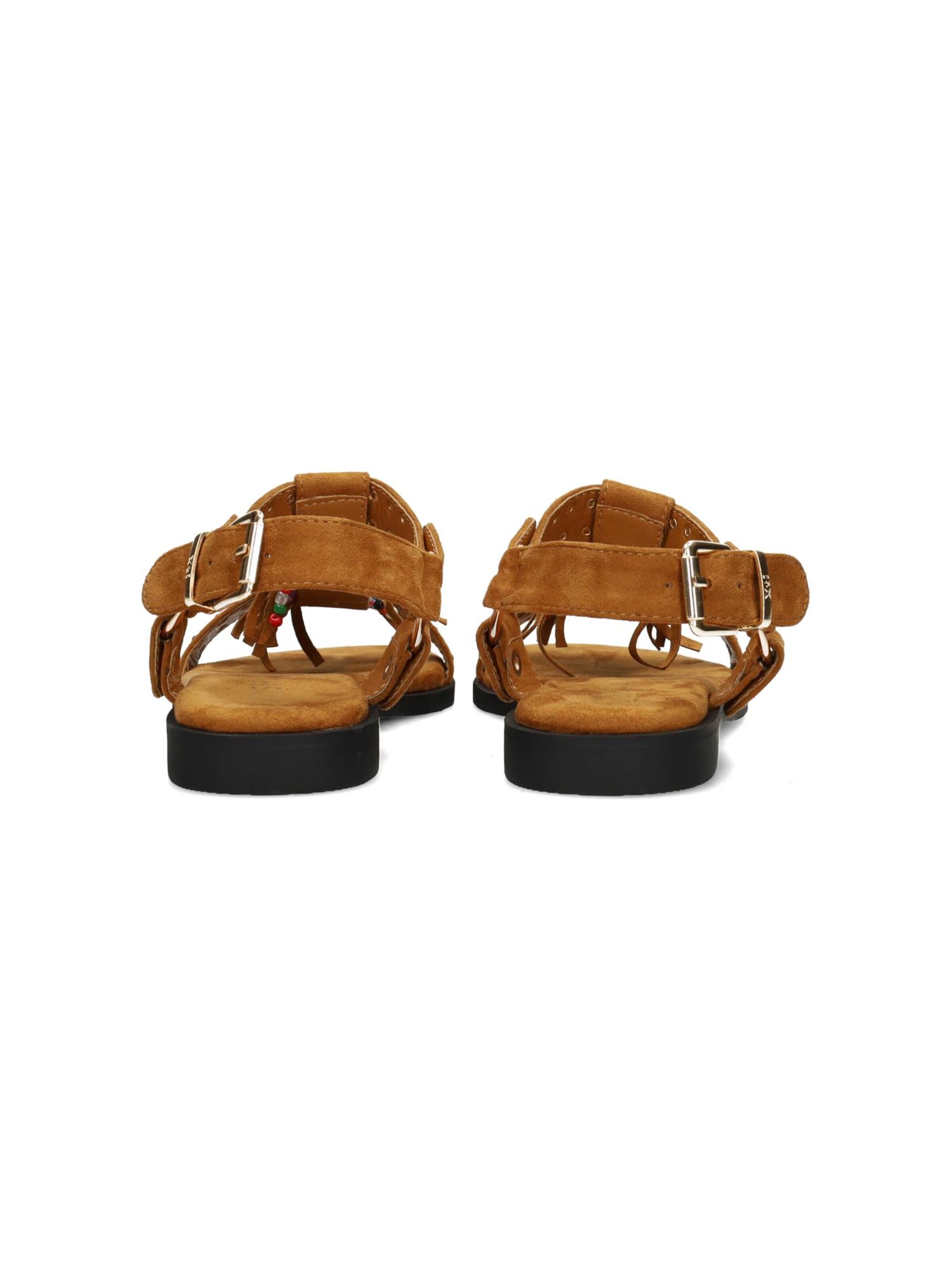 Sandales à lanières 'NATALIA ' POSH by Poelman en marron