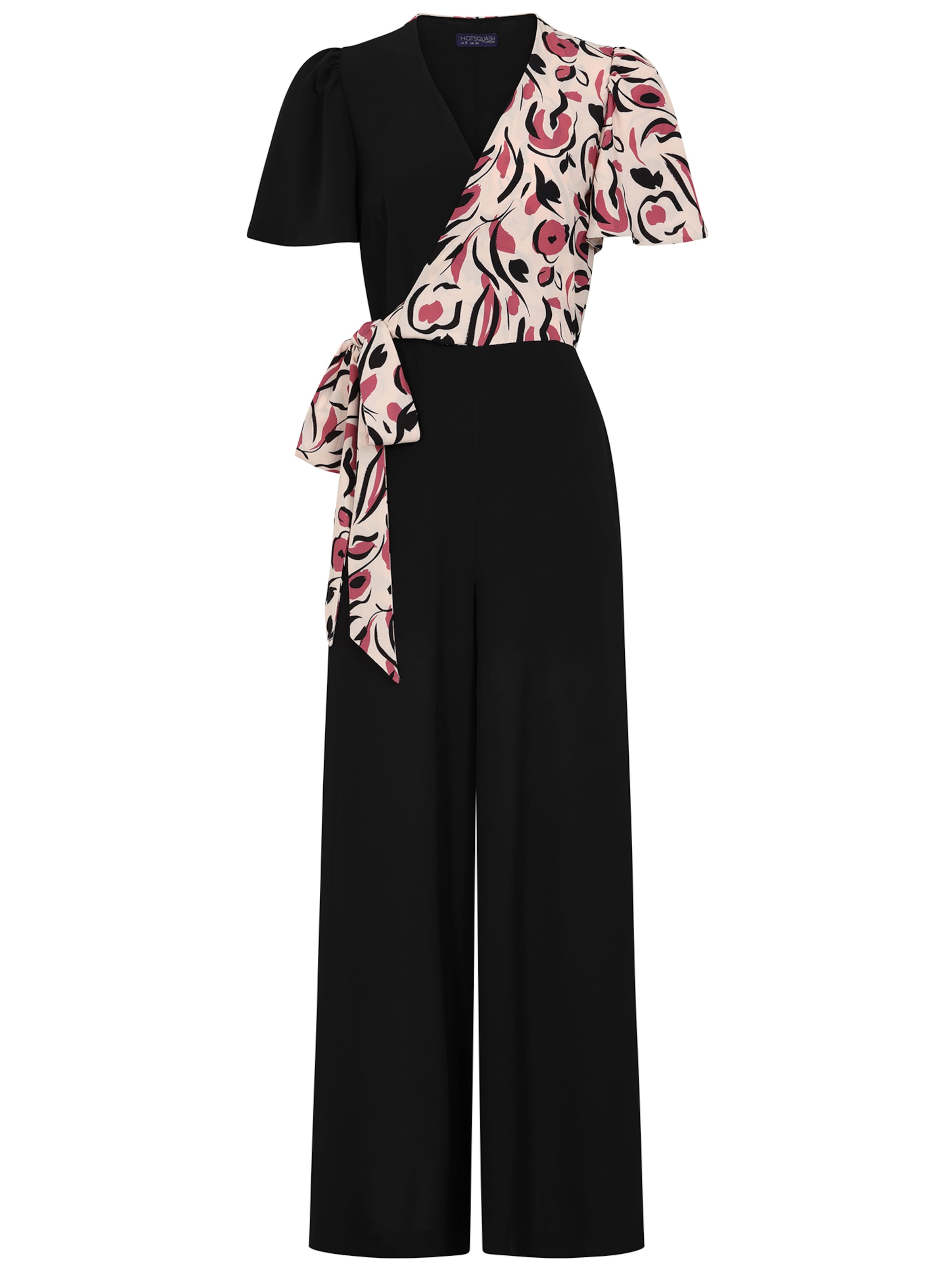 HotSquashKombinezon - crna boja: prednji dio