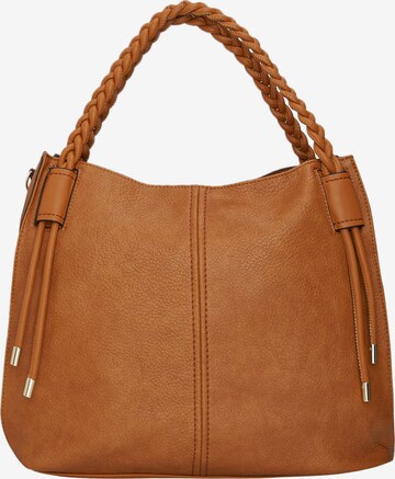 HARPA Shoulder Bag 'Lettie' in Brown: front