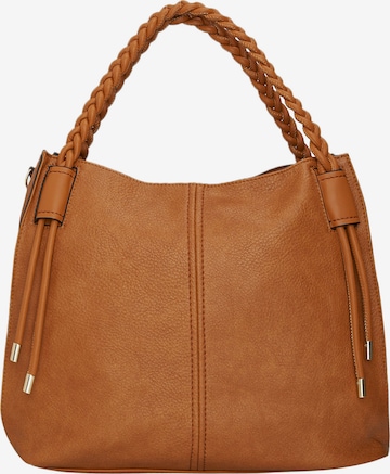 HARPA Shoulder Bag 'Lettie' in Brown: front