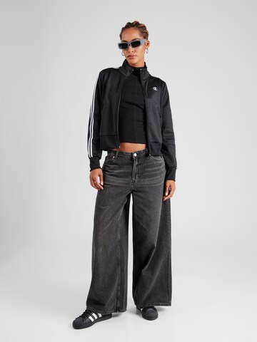 Champion Authentic Athletic Apparel Sweatjacke in Schwarz