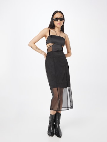 Calvin Klein Jeans Dress 'SHEER' in Black