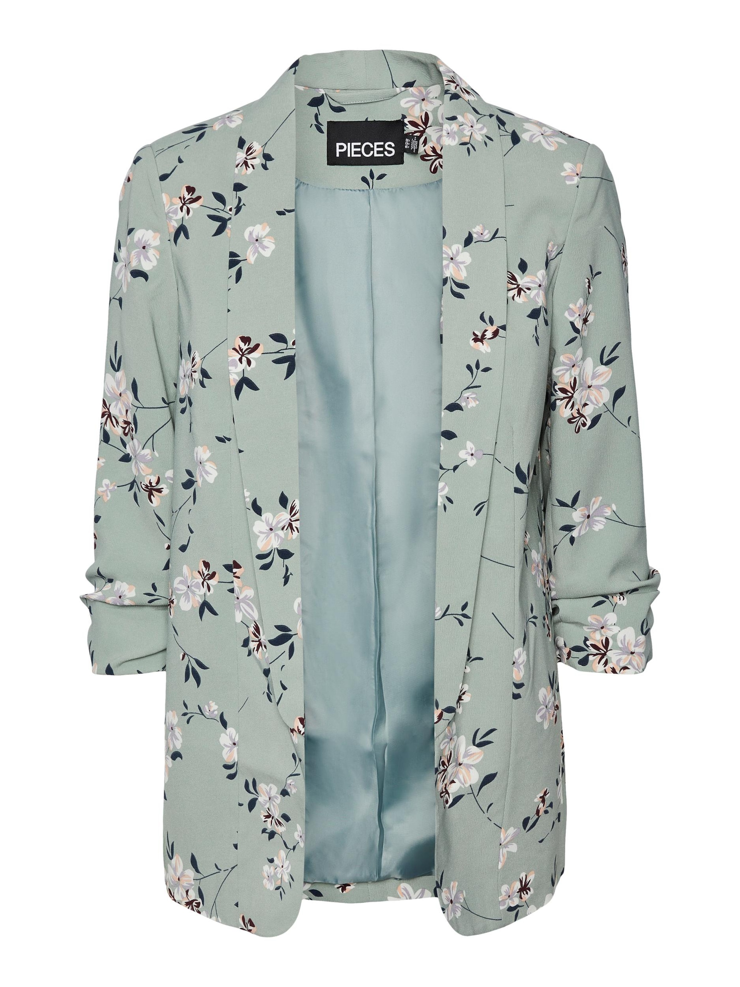 PIECES Блейзер 'BOSELLA' в Зеленый: спереди