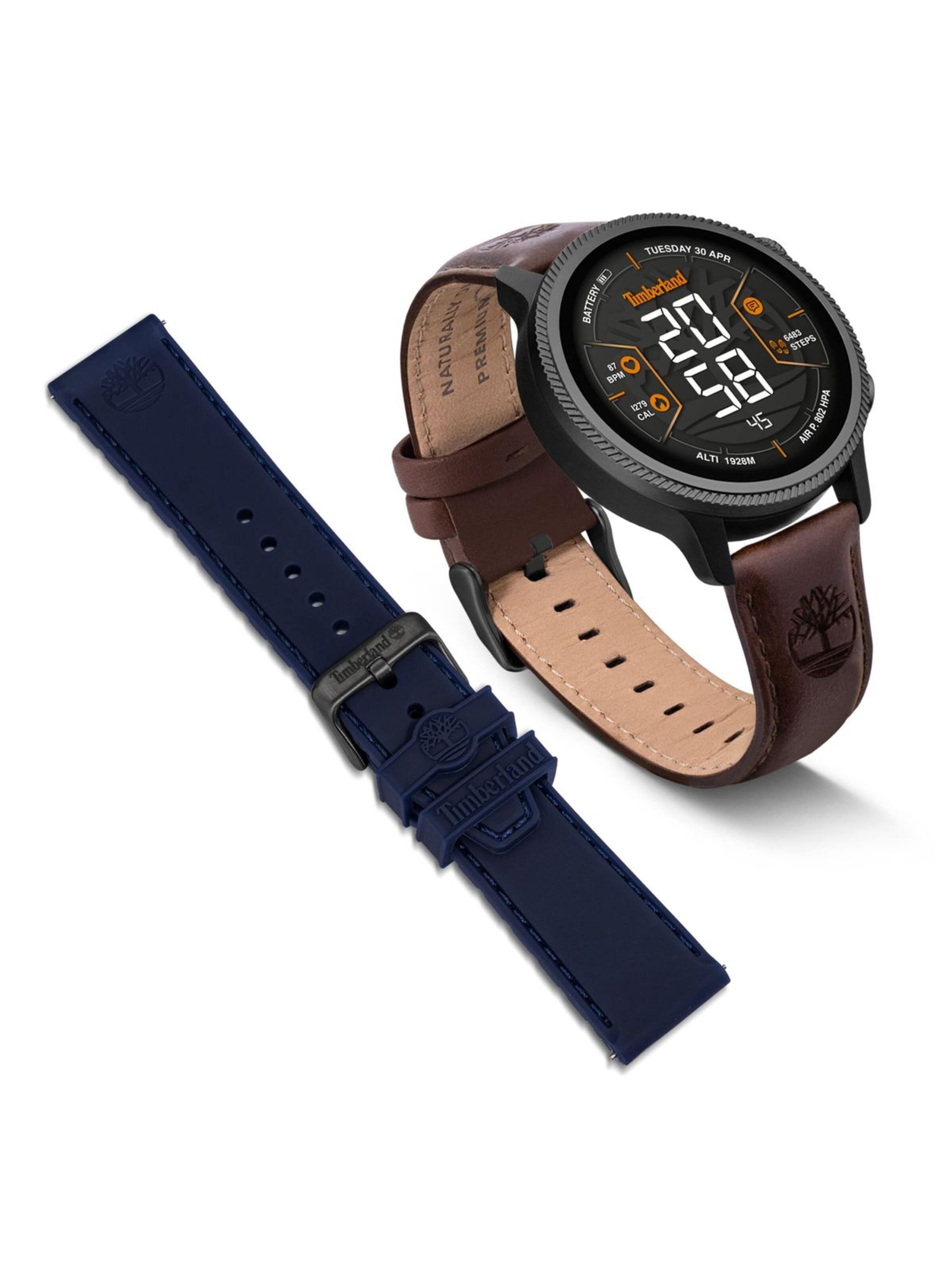 Montre digitale 'Trail Force' TIMBERLAND en bleu : devant