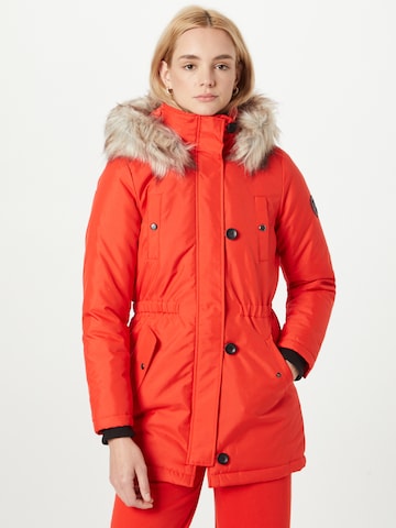 Parka invernale 'Iris' di ONLY in rosso: frontale