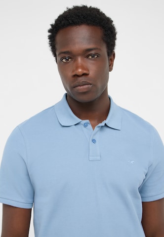 MUSTANG Poloshirt 'Style Palco' in Blau
