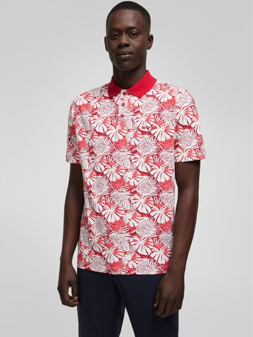 HECHTER PARIS Shirt in Red: front