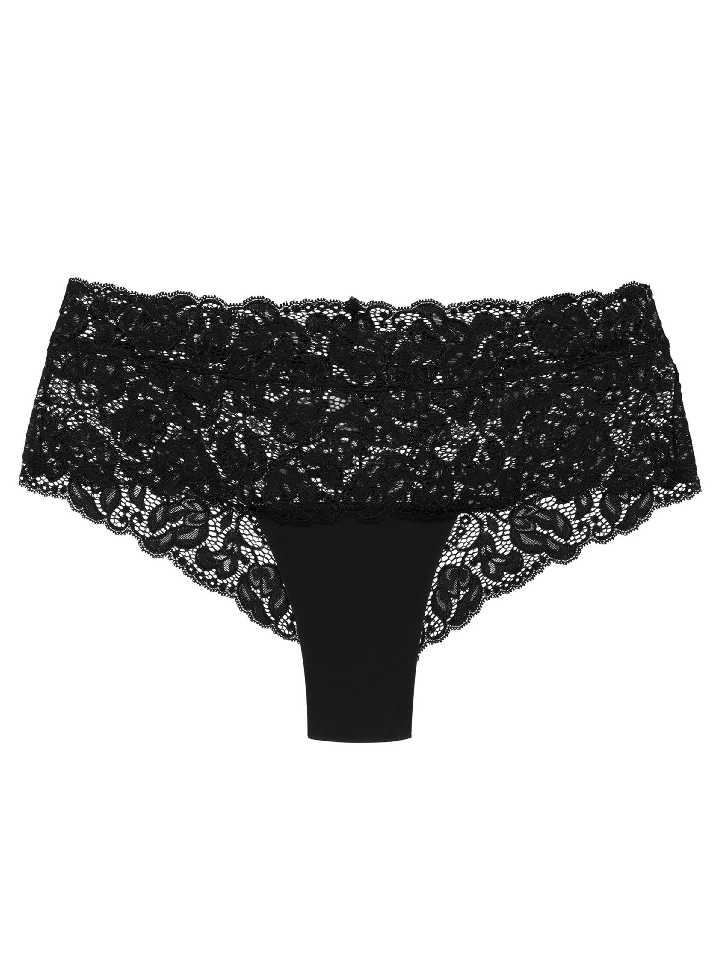 Wolbar Slip 'Nova'‌ in Schwarz: Vorderseite