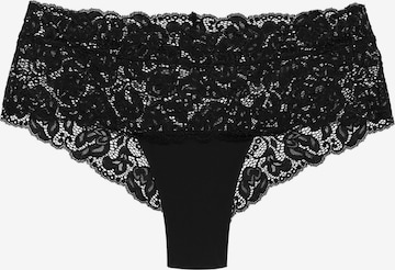 Wolbar Slip 'Nova' in Schwarz: Vorderseite