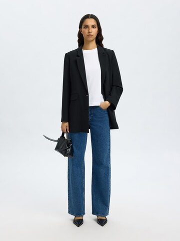 Wide Leg Jean 'SLFBEA-KORI' SELECTED en bleu