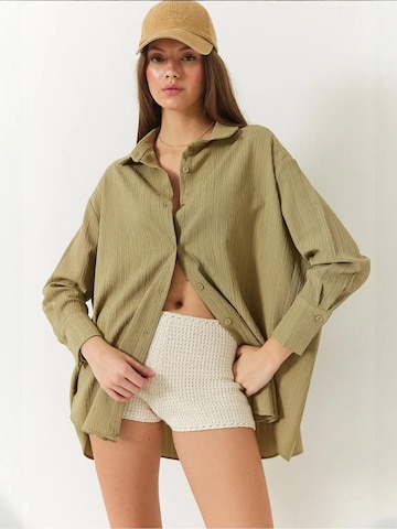 Chemisier Bianco Lucci en vert