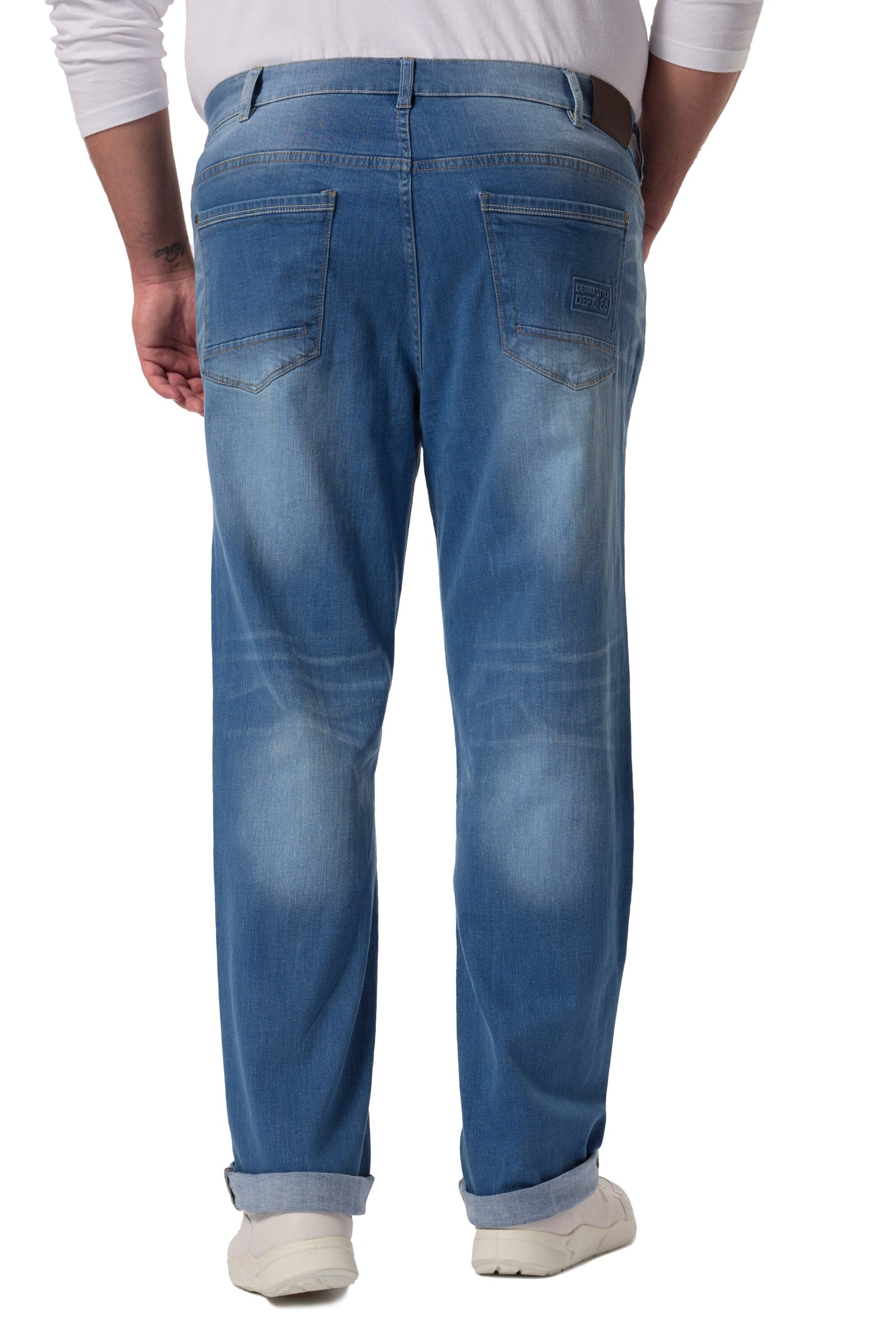 Men Plus Regular Jeans in Blue