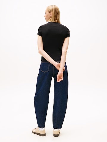 Tricou 'WESTERN' de la Tommy Jeans pe negru